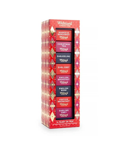 Whittard of Chelsea Holiday Feast of Tea Gift Set, 8 Piece