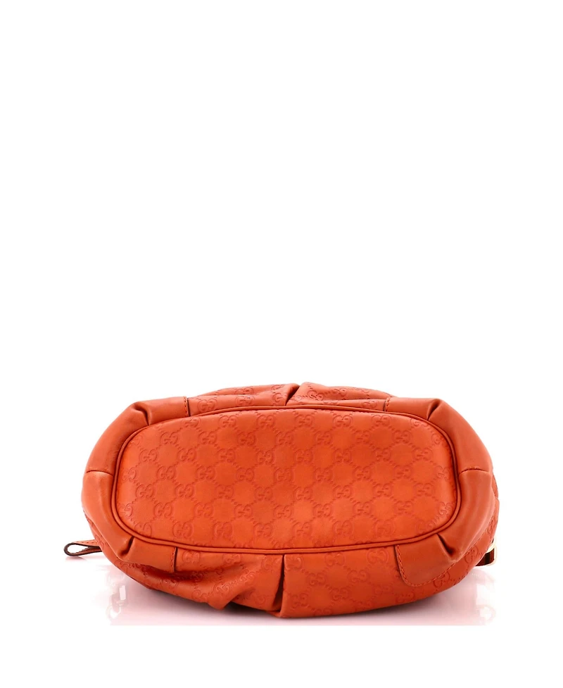 Pre-Owned Gucci Medium Sukey Top Handle Satchel Guccissima Leather