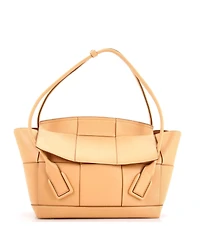 Pre-Owned Bottega Veneta Medium Arco Bag Maxi Intrecciato Leather
