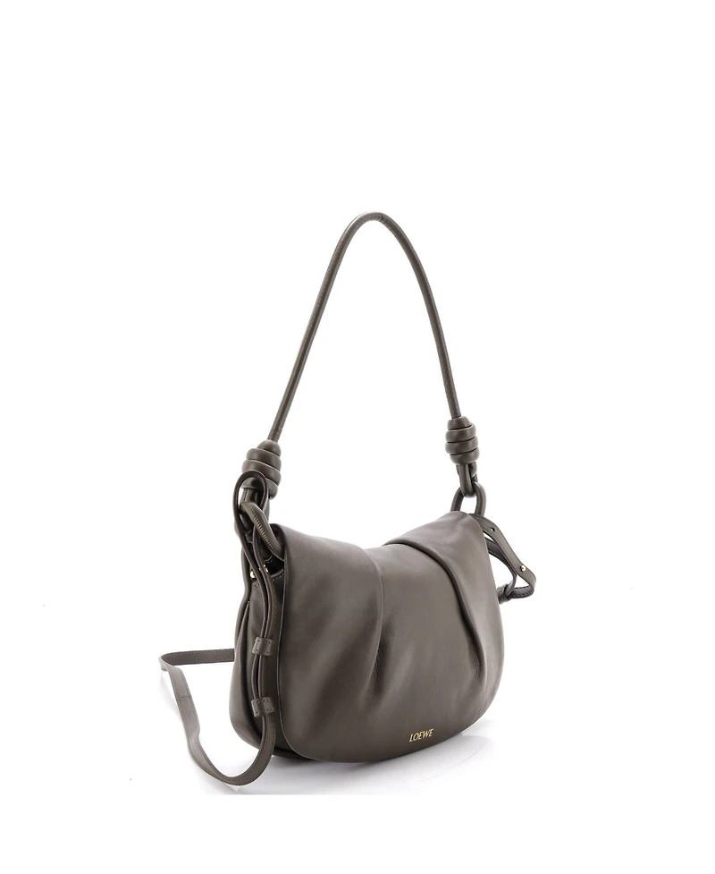 Pre-Owned Loewe Paseo Shoulder Bag Leather