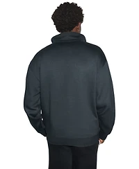 Converse Men's Chuck Color-Block Quarter-Zip Sweatshirt