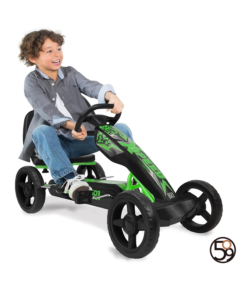 509 Crew Xspeed Pedal Go-Kart with Spoke-Rim, Ages 4+