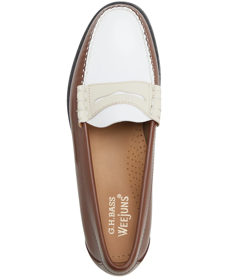 G.h.bass Men's Larson Weejuns Premium Leather Loafers