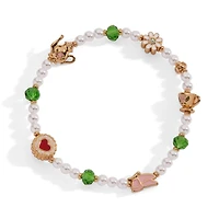 Alex and Ani Tea Party Beaded Stretch Bracelet