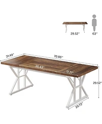 Tribesigns 70.86" Executive Desk