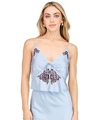 Kittenish Women's Noa V-Neck Lace Camisole