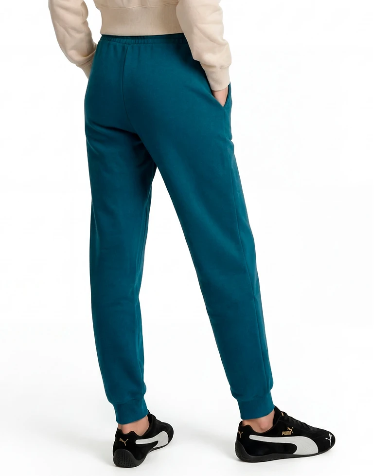 Puma Women's Ess No. 1 Logo Fleece Relaxed-Fit Pull-On Sweatpants