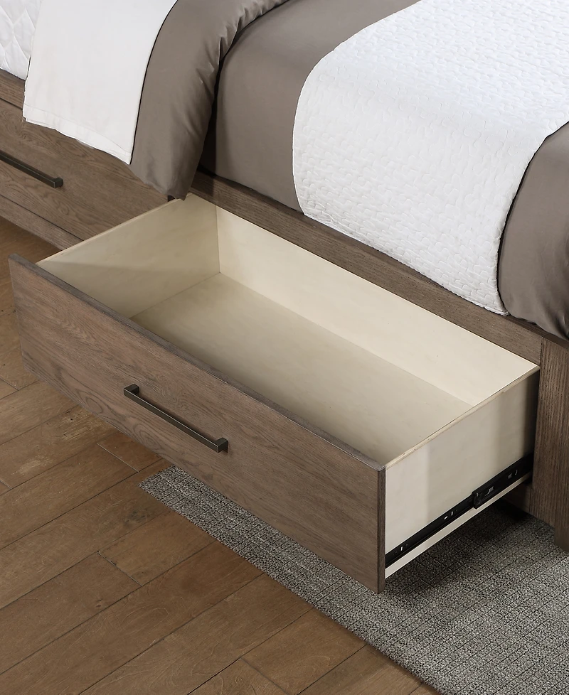 Adler 3-Piece Queen Storage Bedroom Set (Bed, Dresser & Nightstand), Macy's Exclusive