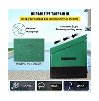 Slickblue 230 Gal Waterproof Deck Storage Box for Patio Garden and Backyard