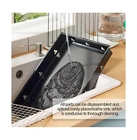 Piscifun Foldable Portable Grill Stainless Steel Tabletop Outdoor Camping Picnic Barbecue