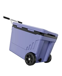 Hongge Ultra-Light 45 Quart Rolling Hard Cooler with Wheels Keeping Contents Cold up to 48 Hours