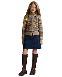 Polo Ralph Lauren Girls' 7-16 Denim Wrap Skirt