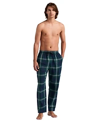 Perry Ellis Portfolio Men's Flannel Plaid Drawstring Sleep Pants