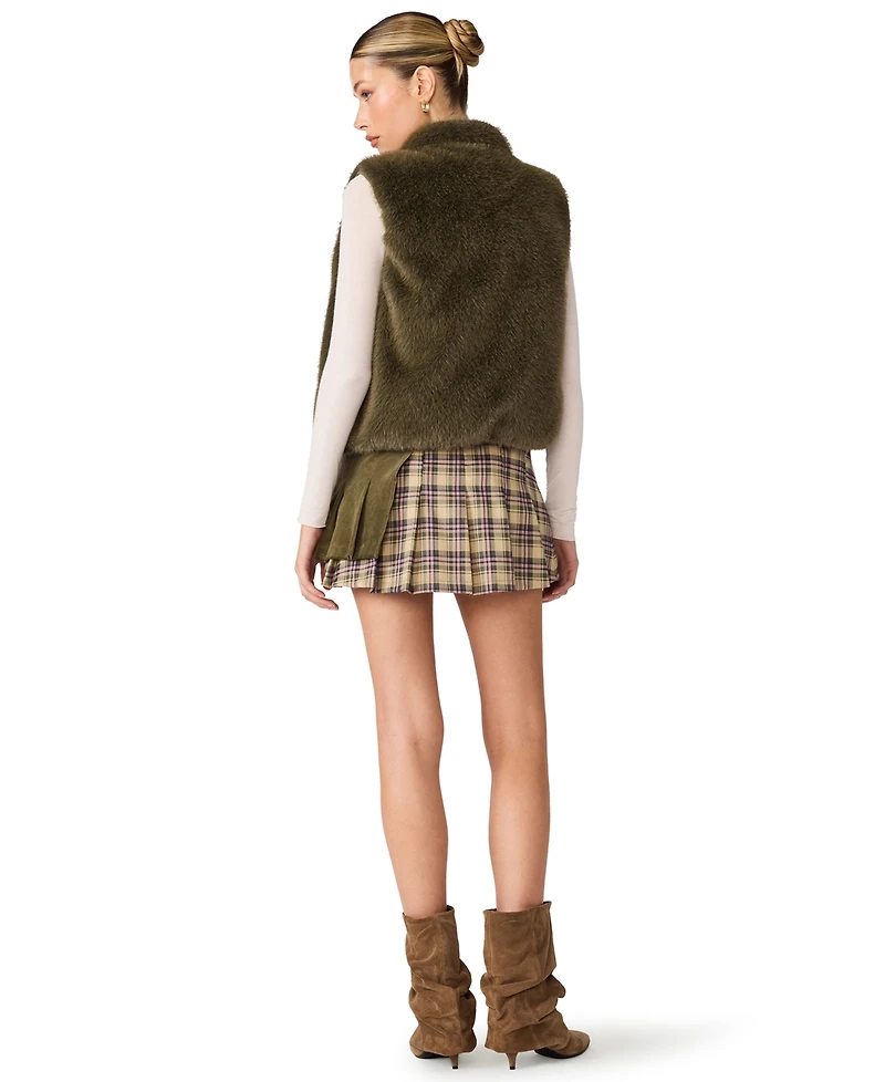 Steve Madden Women's Brady Reversible Puffer Vest