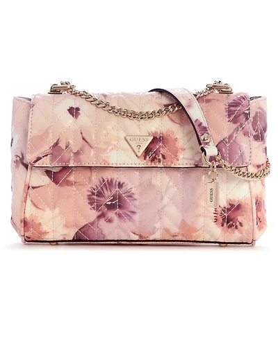 Guess Stacey Convertible Small Flap Crossbody Handbag