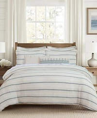 Levtex Home Waffle Stripe Textured Comforter Sets