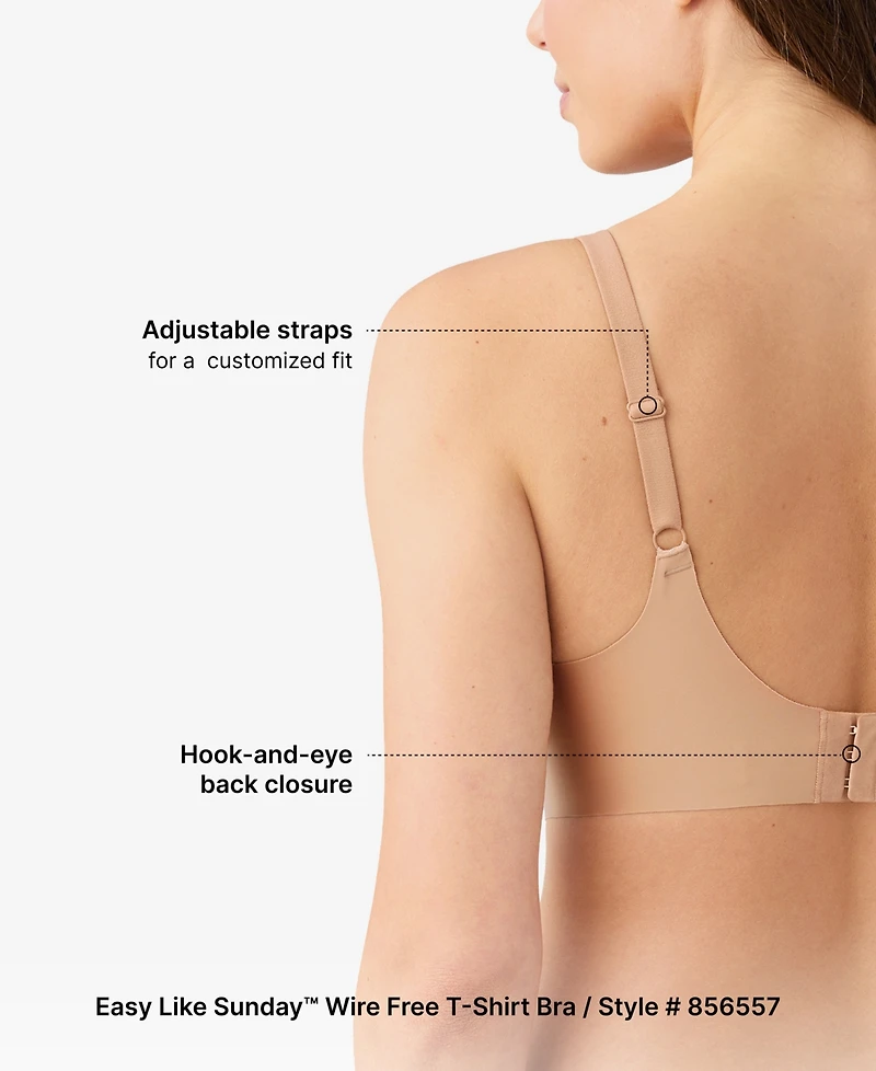 Wacoal Women's Adjustable Strap Wire Free Bra