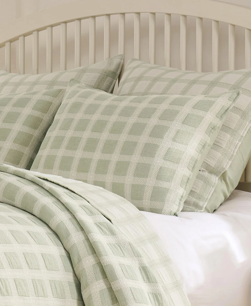 Greenland Home Fashions Millhouse Lightweight Pillow Sham