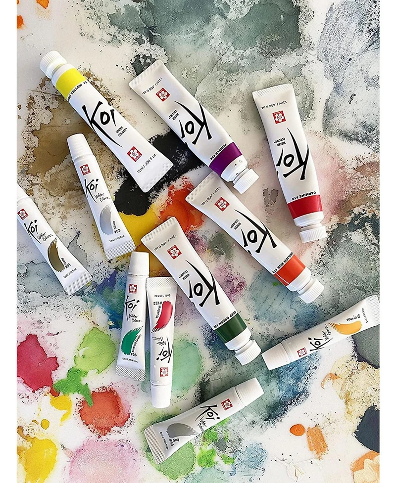 Sakura Koi Watercolor, 24 Colors