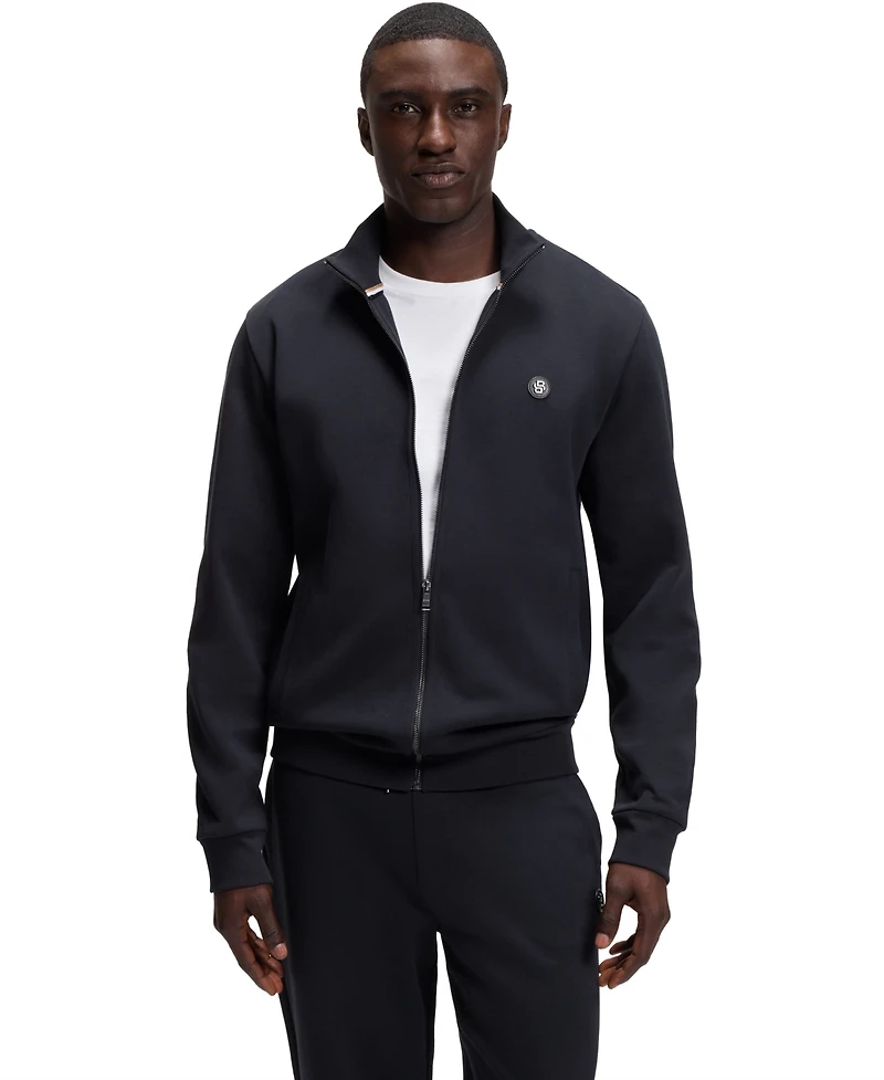 Boss by Hugo Men's Cotton-Blend Regular-Fit Sweatshirt