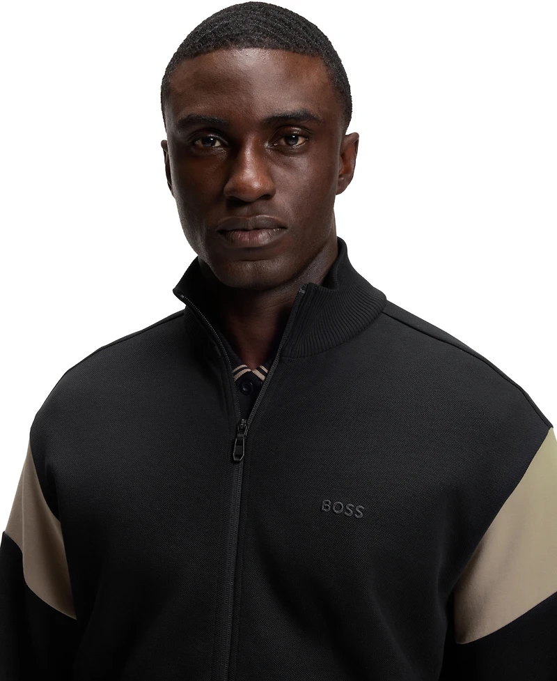 Boss by Hugo Men's Cotton-Blend Regular-Fit Sweatshirt