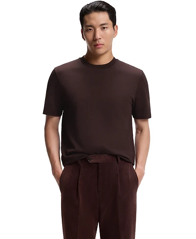 Boss by Hugo Men's Cotton-Blend Regular-Fit T-Shirt