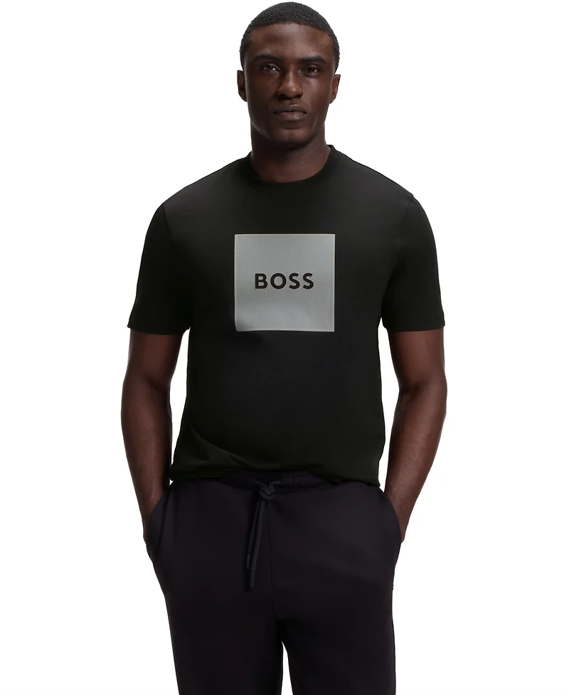 Boss by Hugo Men's Cotton-Jersey Regular-Fit T-Shirt