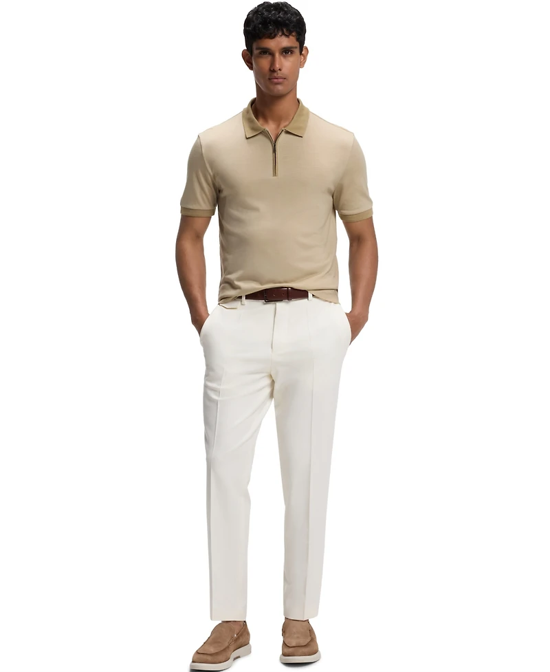 Boss by Hugo Men's Wool Regular-Fit Polo Shirt