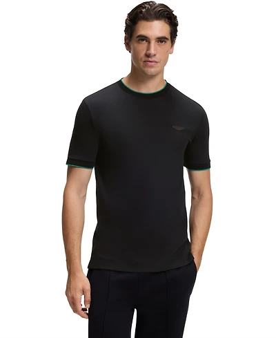 Boss by Hugo x Aston Martin Men's Mercerized Cotton Regular-Fit T-Shirt