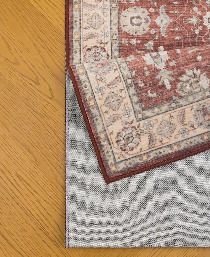 Mink Home Homewell Machine Washable HAM4008 9'x12' Area Rug