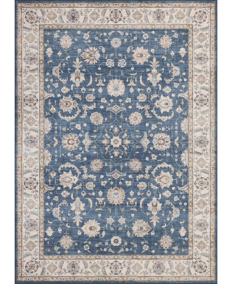 Mink Home Homewell Machine Washable HAM4007 4'11"x6'11" Area Rug