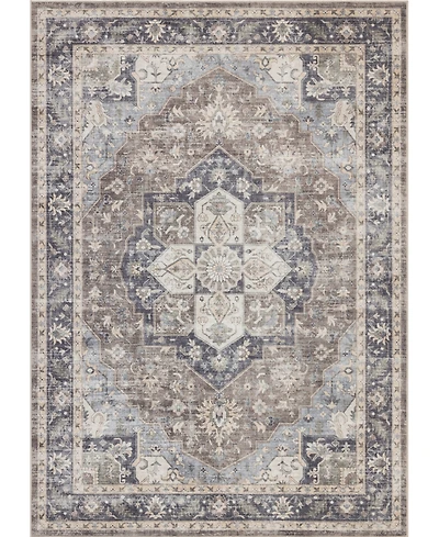 Mink Home Homewell Machine Washable HAM4006 7'10"x9'10" Area Rug