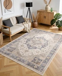 Mink Home Homewell Machine Washable Ham4005 Rug Collection