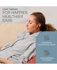 LifePro Red Light Therapy for Nose & Ears - Rechargeable Nasal & Sinus Pain Relief with Near Infrared & Red Light