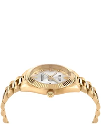 Philipp Plein Men's Ip Yellow Gold Stainless Steel Bracelet Watch 40mm