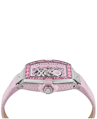Philipp Plein The keleton 2.0 Men's Calf Leather Strap Watch 44mm