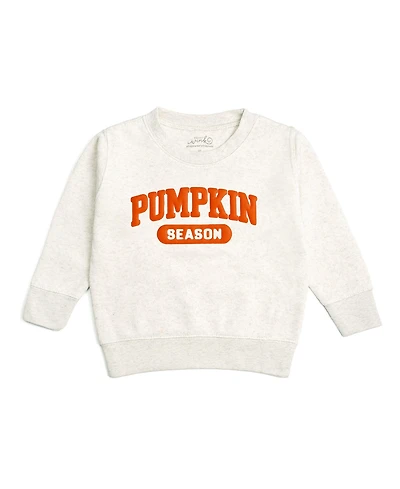 Sweet Wink Toddler Boys Pumpkin Season Puff Ink Sweatshirt