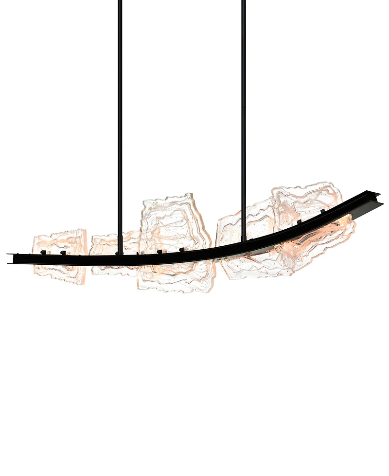 Cwi Lighting Arcus 50" Metal Chandelier