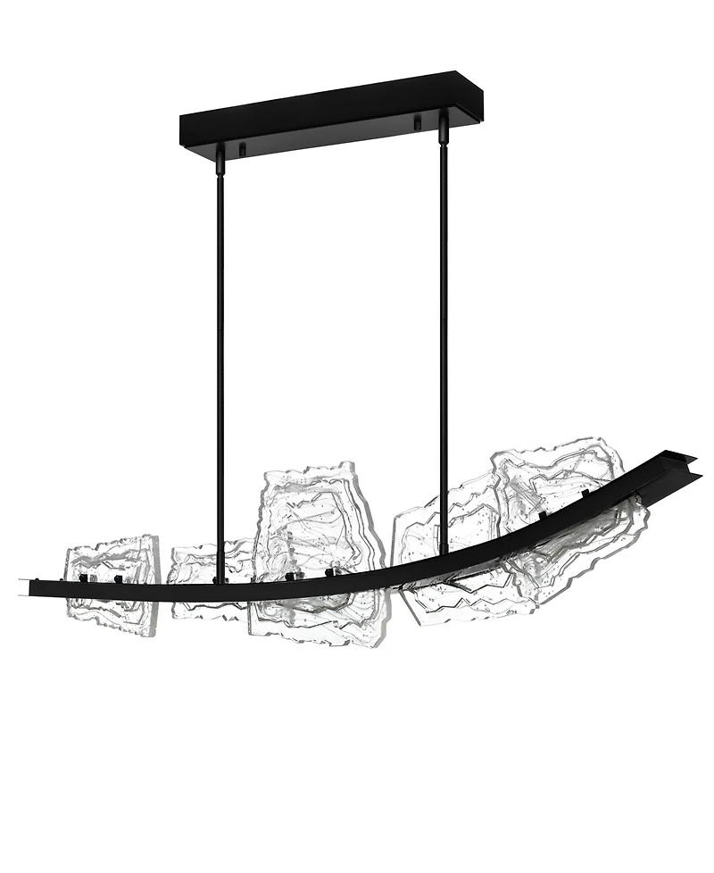 Cwi Lighting Arcus 50" Metal Chandelier