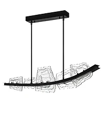 Cwi Lighting Arcus 50" Metal Chandelier