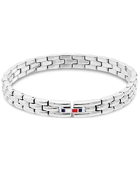 Tommy Hilfiger Women's Mia Silver-Tone Stainless Steel Bracelet