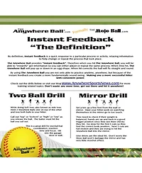 Anywhere Sports: Foam Training Balls - 6pack