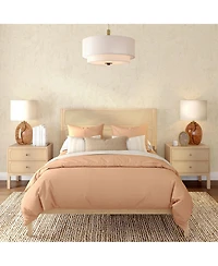 Plank+Beam Elio Rattan Queen Bed