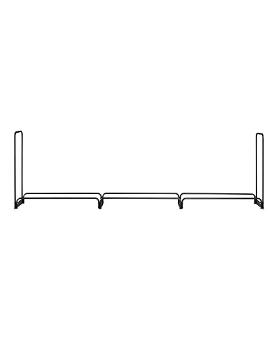 Slickblue 150inches Firewood Rack with Waterproof Cover 660lb Outdoor Log Storage