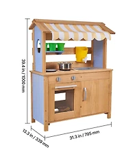 Sugift Sunshade-Canopy Water-Tank Mud Kitchen, Ages 3+