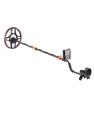 Sugift 12inches Professional High Accuracy Gold Metal Detector With IP68 Waterproof Coil 6 Modes Headphones
