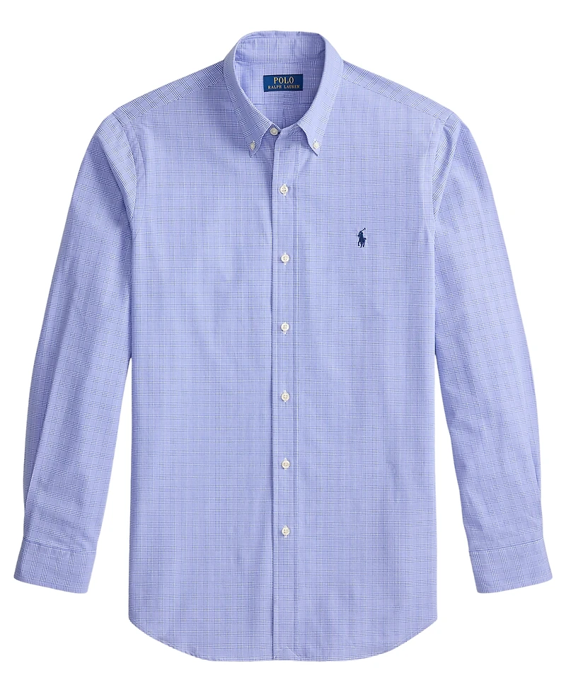 Polo Ralph Lauren Men's Checked Stretch Poplin Shirt