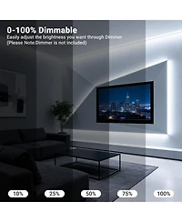Lofree Cob Led Dimmable Flexible Strip Light