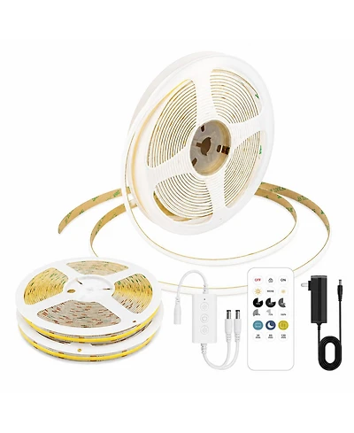 Lofree Cob Led Strip Light Dimmable Rf Remote Flexible String Light