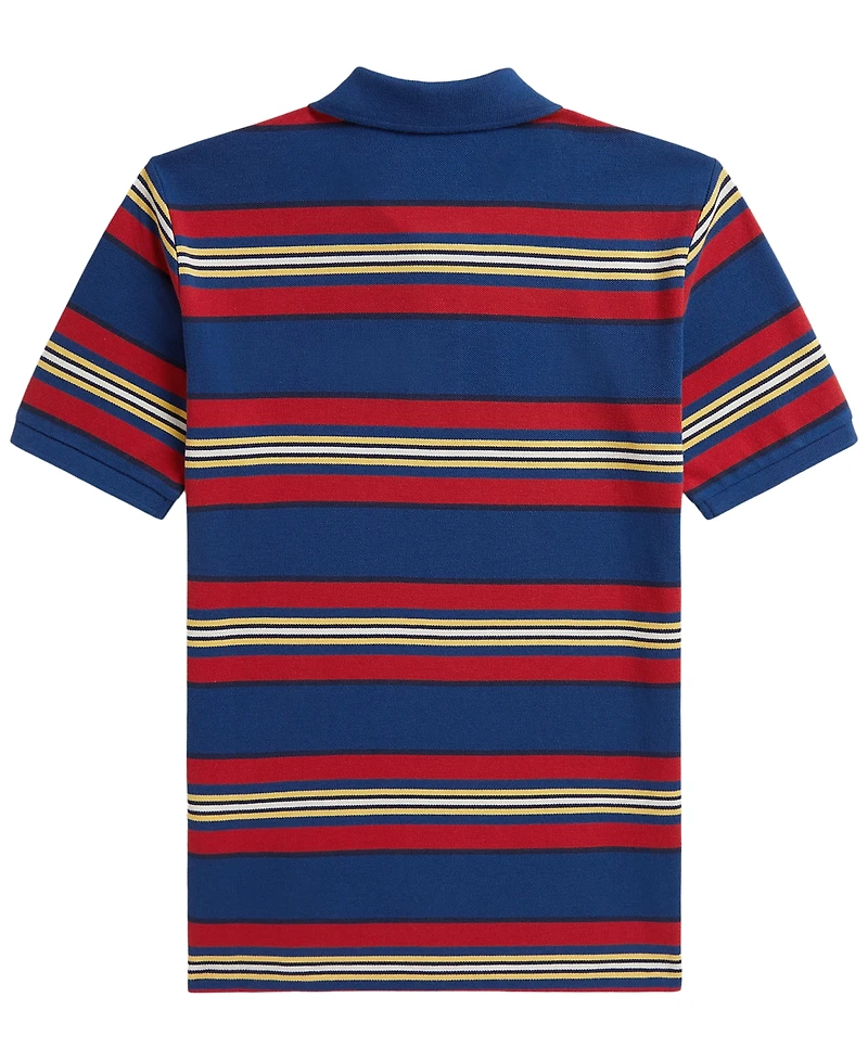 Polo Ralph Lauren Boys' 8-20 Striped Cotton Mesh Shirt